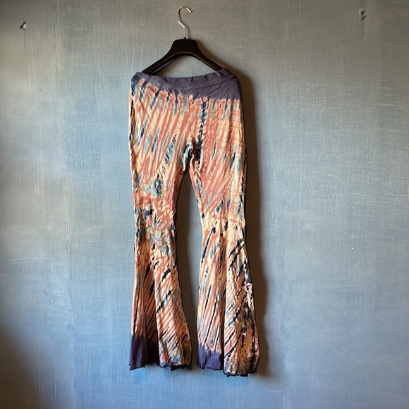 Tie-dye cotton pants - Picture 2 of 3